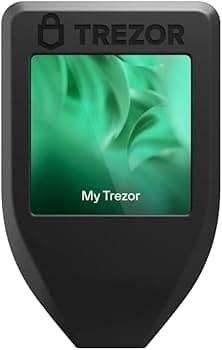 Trezor Model T, A Top-Tier Hardware Wallet for Secure Cryptocurrency Storage with Touchscreen Functionality