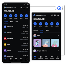 Coinbase Wallet – A Reliable Multi-Currency Crypto Wallet for Safe and Easy Asset Management. Coinbase Wallet interface showing a secure and user-friendly dashboard for managing multiple cryptocurrencies, with easy access to sending, receiving, and storing digital assets.